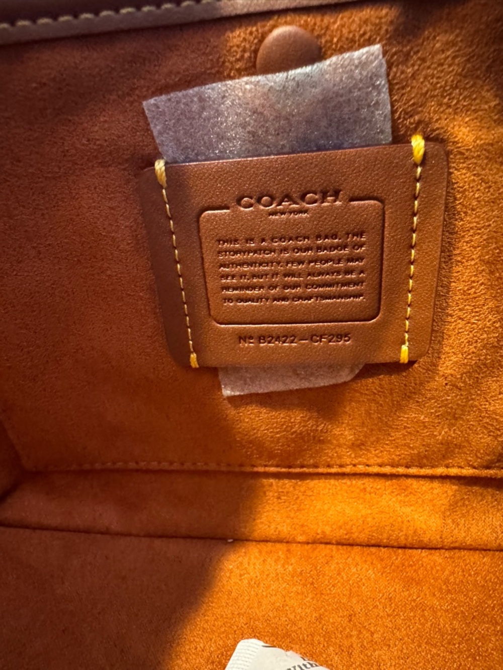 NWT COACH Revel 24 Signature Jacquard - Picture 9 of 11